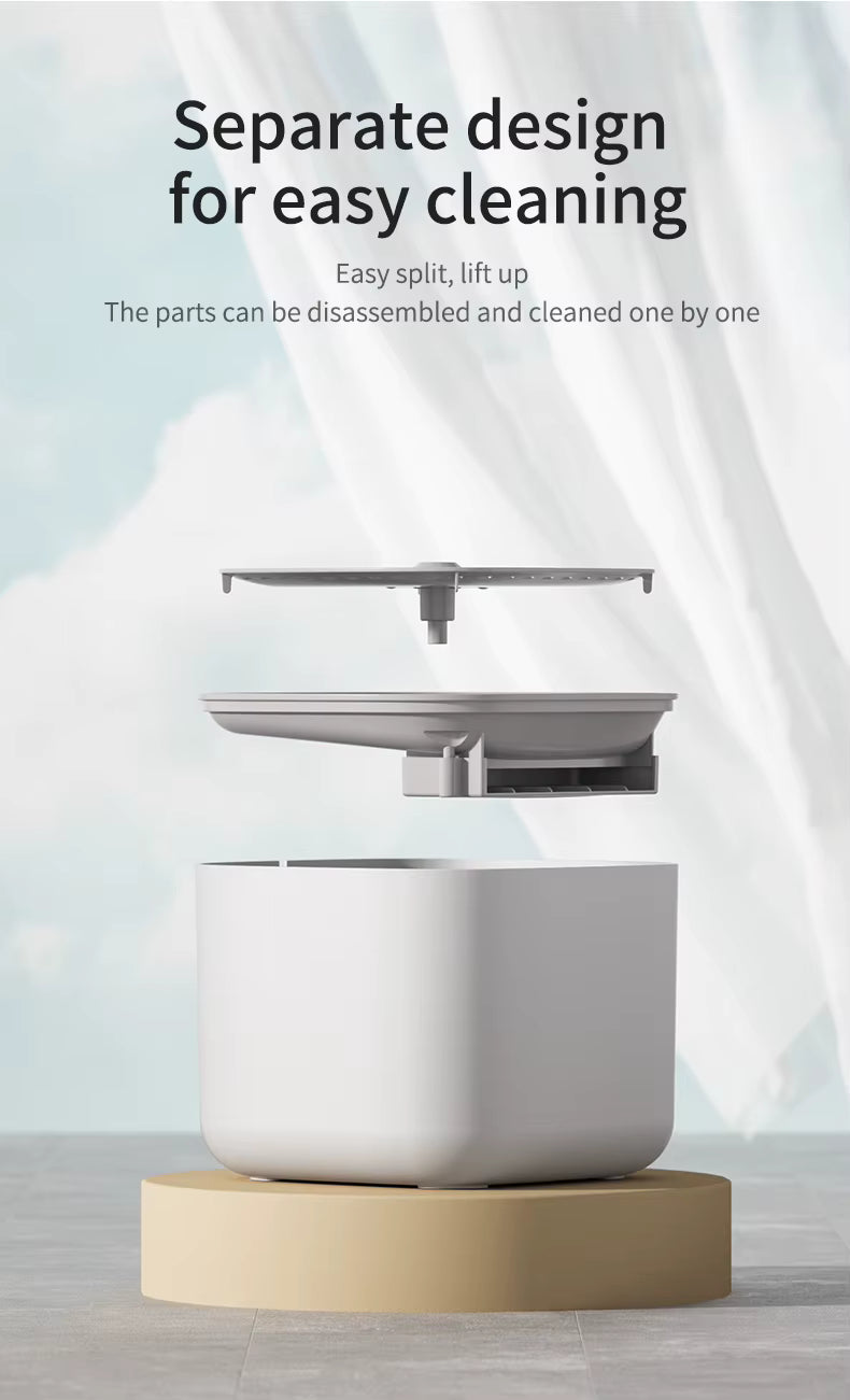 Petal Cat Water Fountain | 3L Silent USB Dispenser