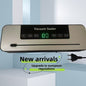 Digital Food Vacuum Sealer with Cutter & Bag Bundle – Silver