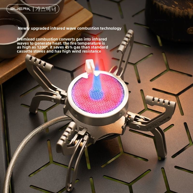 Portable Infrared Camping Stove – Burner & Kit Options