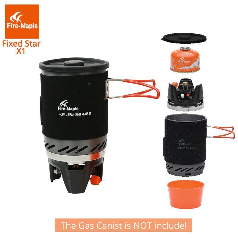 X1 Integrated Camping Stove & Pot – 500g