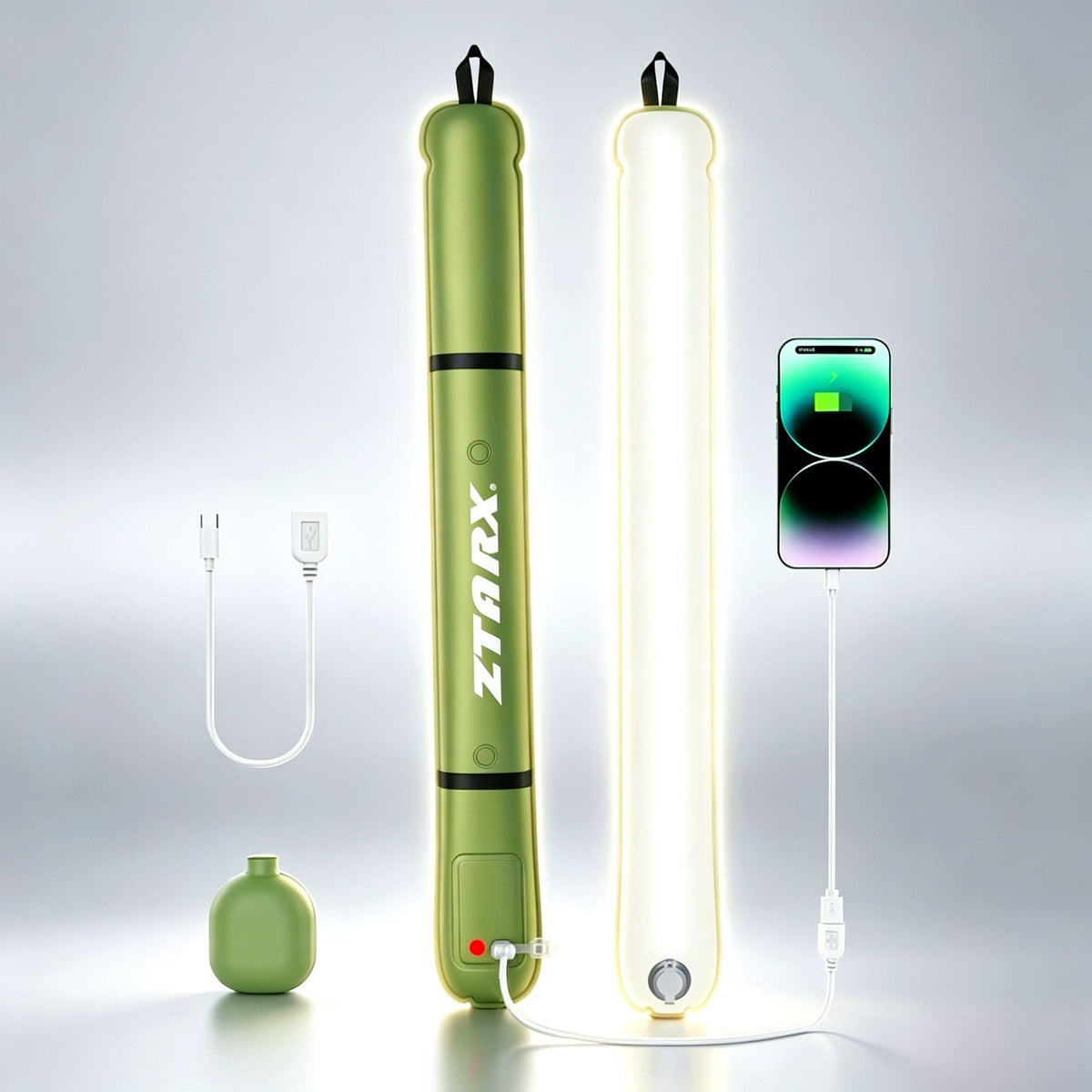 Solar Inflatable LED Camping Light – B30, B60 & B86