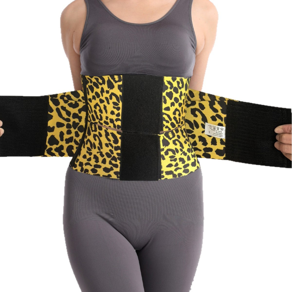 Elastic Waist Shaping Belt with Hook-and-Eye Closure — QIUOLA | qiuola.com