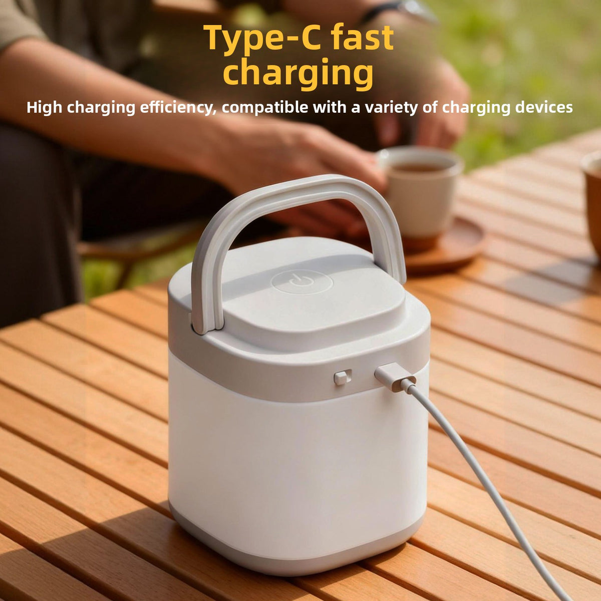 Rechargeable LED Camping Lantern – Clock & Remote Options