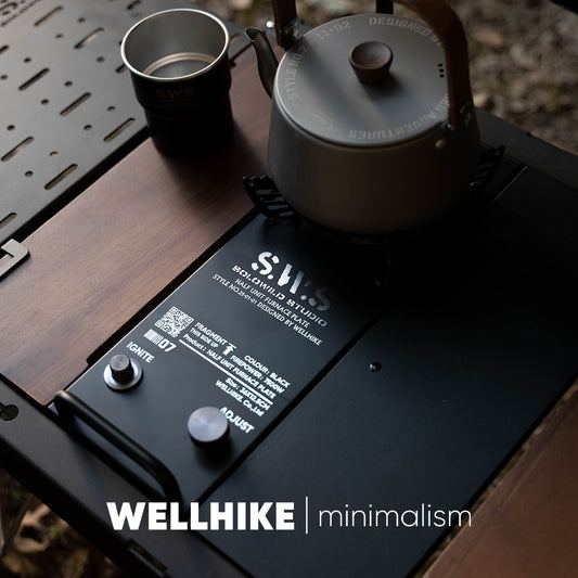 WellHike SWS Half-Unit IGT Three-Head Camping Gas Stove