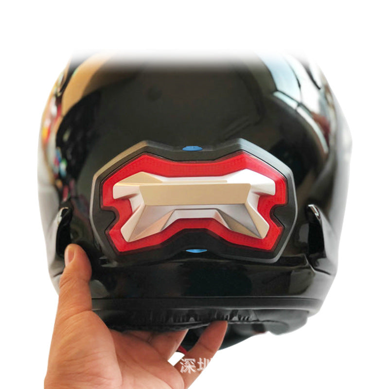 USB Rechargeable Wireless Helmet Light with Turn Signals