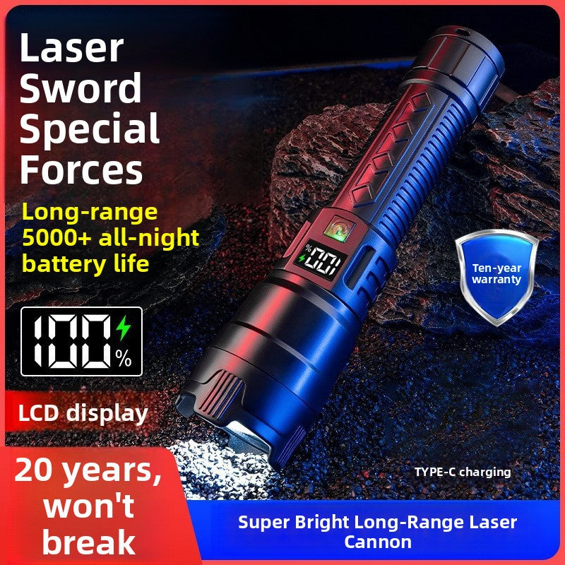 P50 Rechargeable LED Flashlight with Adjustable Focus & USB-C — QIUOLA | qiuola.com