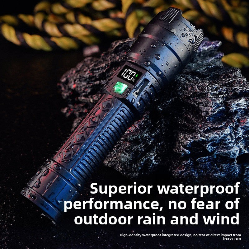 P50 Rechargeable LED Flashlight with Adjustable Focus & USB-C — QIUOLA | qiuola.com