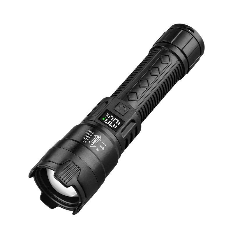P50 Rechargeable LED Flashlight with Adjustable Focus & USB-C — QIUOLA | qiuola.com