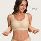 Seamless Shapewear Bodysuit with Front Hook Closure — QIUOLA | qiuola.com