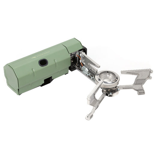 Portable Butane Camping Stove with Built-In Ignition
