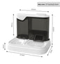 2-in-1 Pet Feeder & Water Dispenser, Without Bowl — QIUOLA | qiuola.com