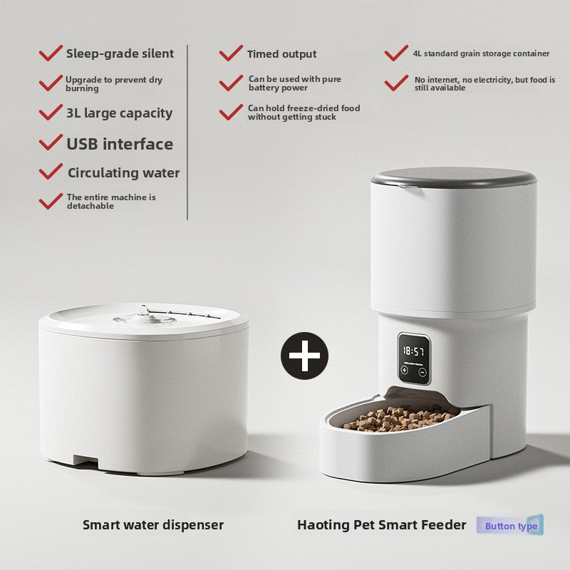 Automatic Pet Feeder – Timer, Wi-Fi & Video Options