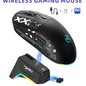 Tri-Mode Rechargeable RGB Gaming Mouse – 3600 DPI