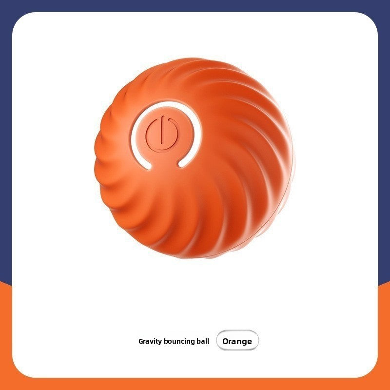 Interactive Rolling Cat Ball Toy – Rope & Plush Styles