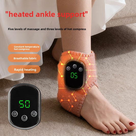 Heated Ankle Massager – 5 Heat Settings & Vibration