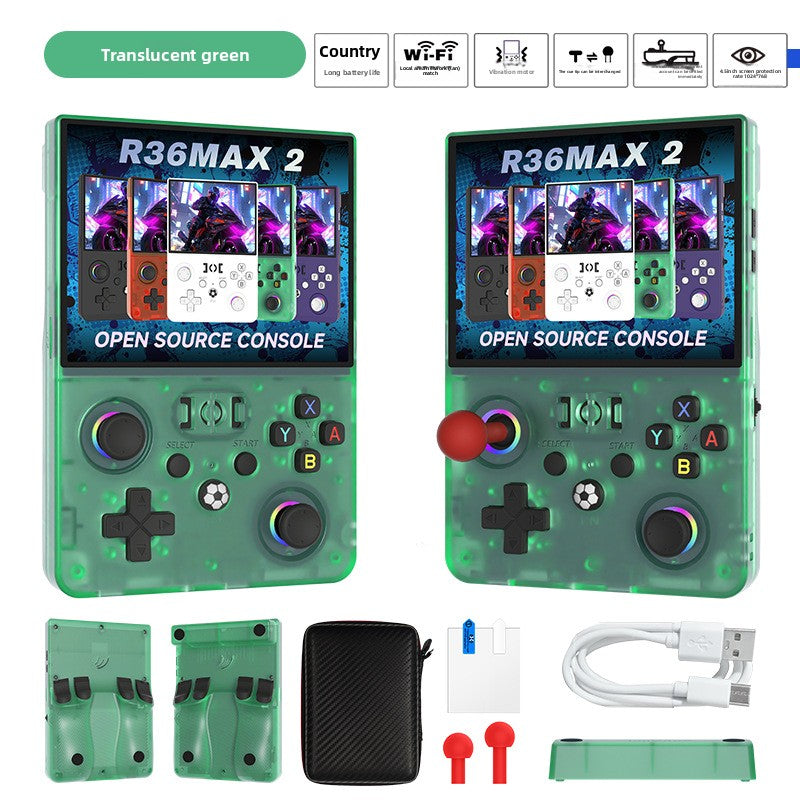 R36S MAX2 Retro Handheld Gaming Console – 4.5-Inch Screen
