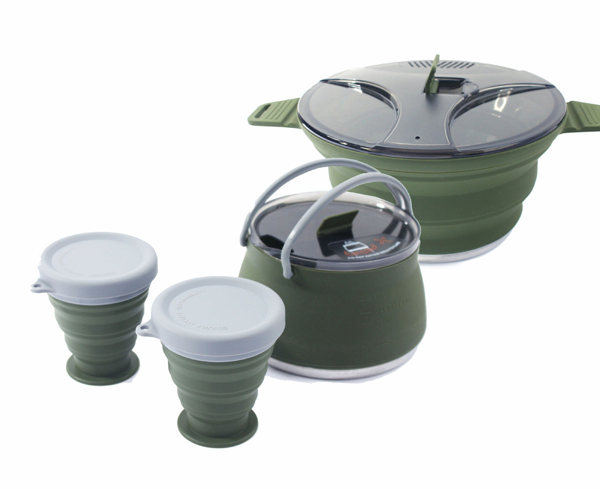 Foldable Camping Cookware – Pot & Set Options