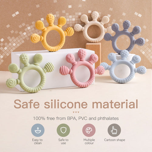 Baby Silicone Finger Teether — QIUOLA | qiuola.com