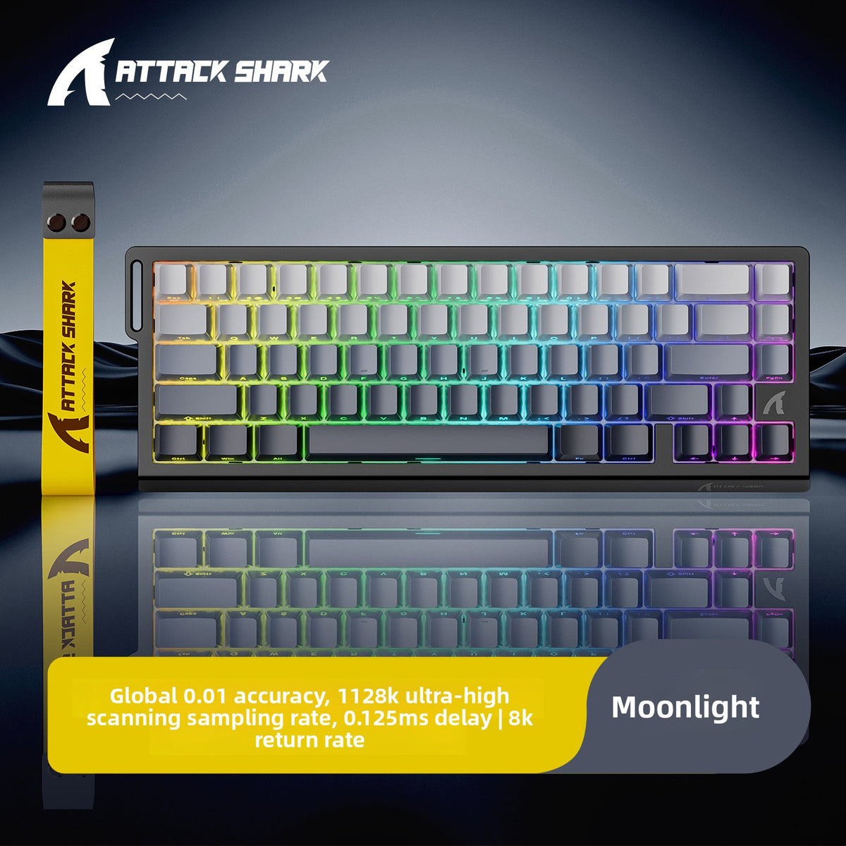 66-Key Magnetic Switch RGB Gaming Keyboard – Wired USB