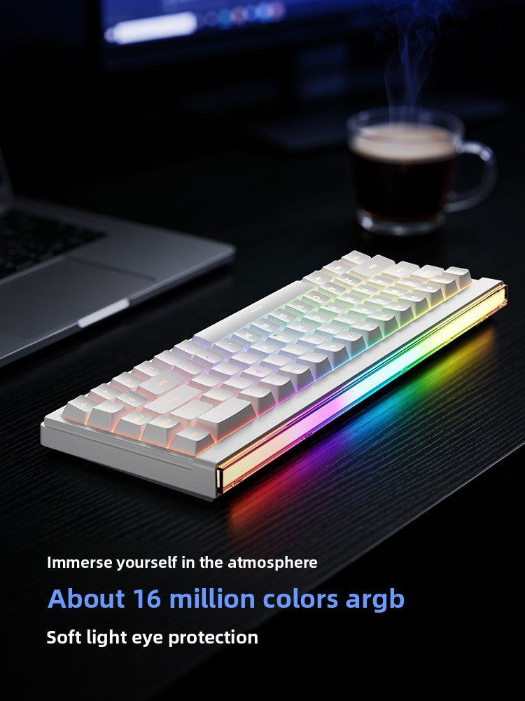 Mengzu Air68 Compact RGB Keyboard – Wired or Tri-Mode