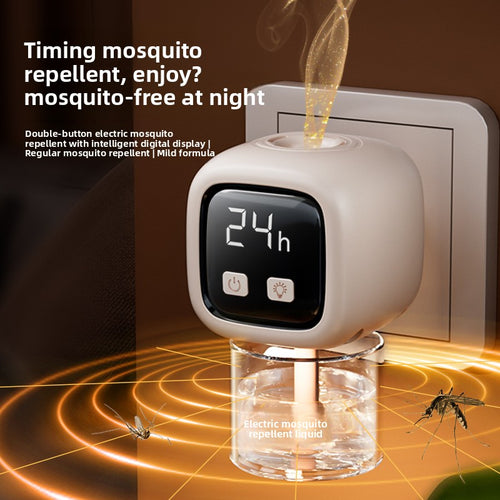 Plug-In Mosquito Repellent with Timer – Device & Refill Options