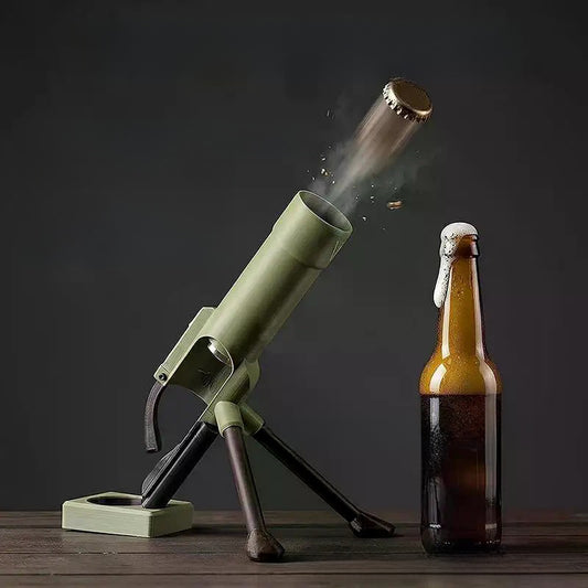 Mortar-Style Novelty Bottle Opener, Army Green — QIUOLA | qiuola.com