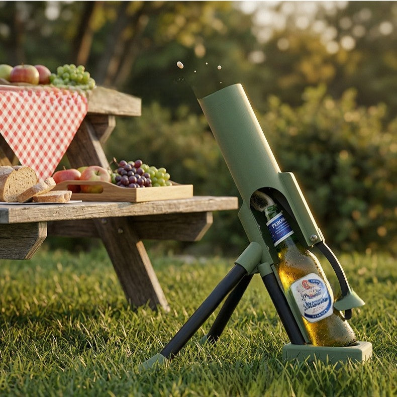 Mortar-Style Novelty Bottle Opener, Army Green — QIUOLA | qiuola.com