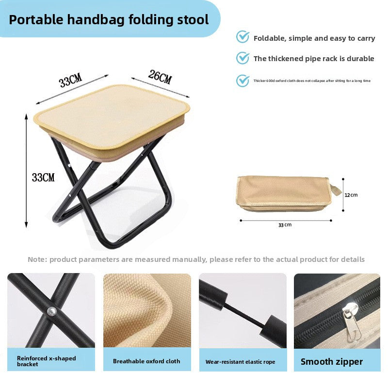 Portable Folding Camping Chair – Steel Frame