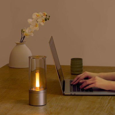 Yeelight Dimmable LED Candle Lamp – USB Rechargeable