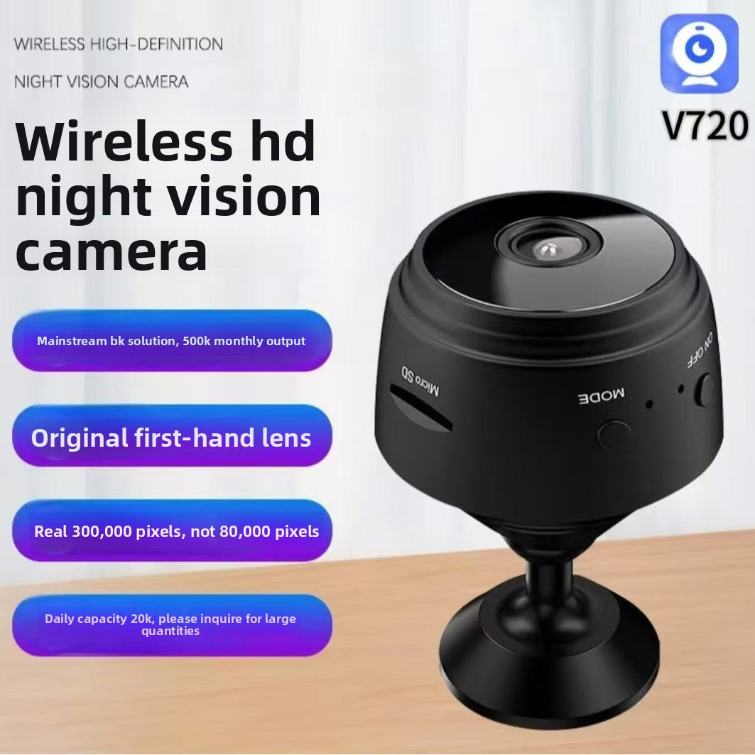 A9 Mini WiFi Camera with Night Vision – Snap or Magnetic Mount