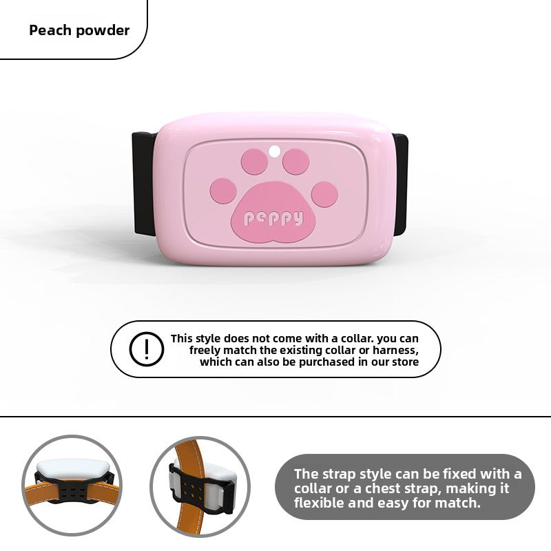 Pet Collar Location Tracker with Rechargeable Battery