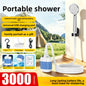 Rechargeable Portable Camping Shower with 1.7 m Hose