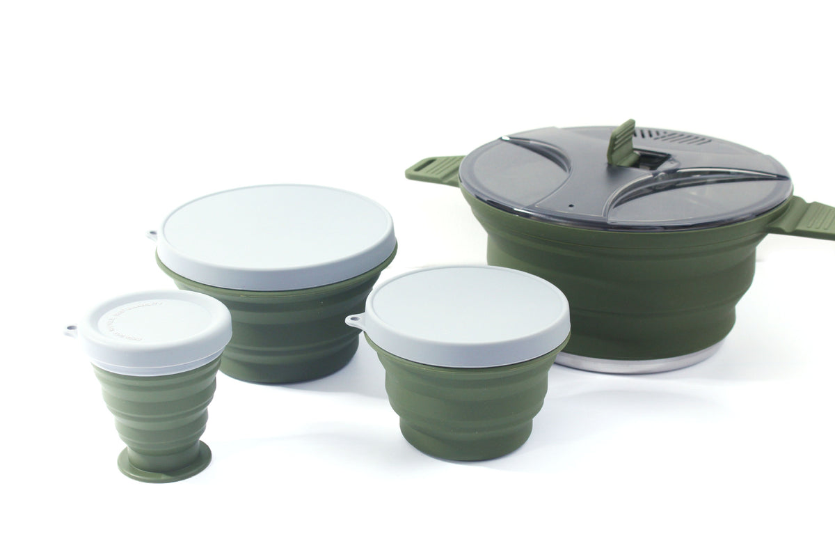 Foldable Camping Cookware – Pot & Set Options