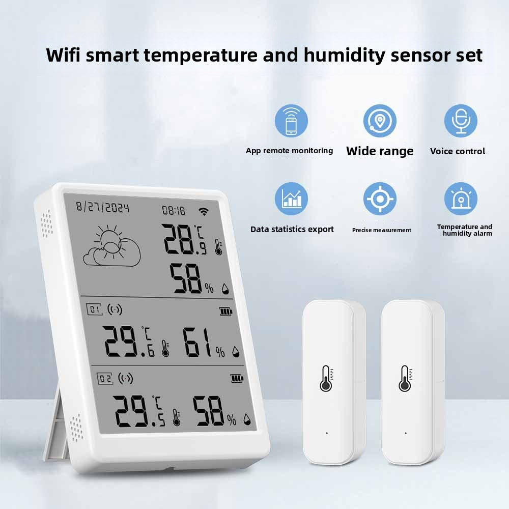 Smart WiFi Temperature & Humidity Monitor – TH16-R2 / TH6R