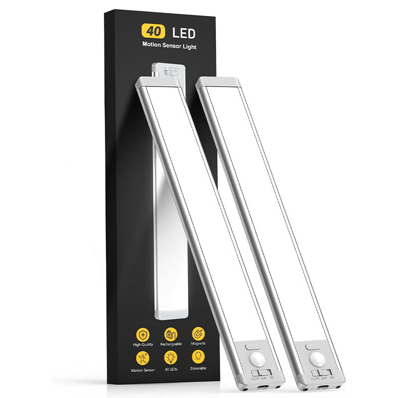 Rechargeable Motion-Sensor LED Cabinet Light — QIUOLA | qiuola.com