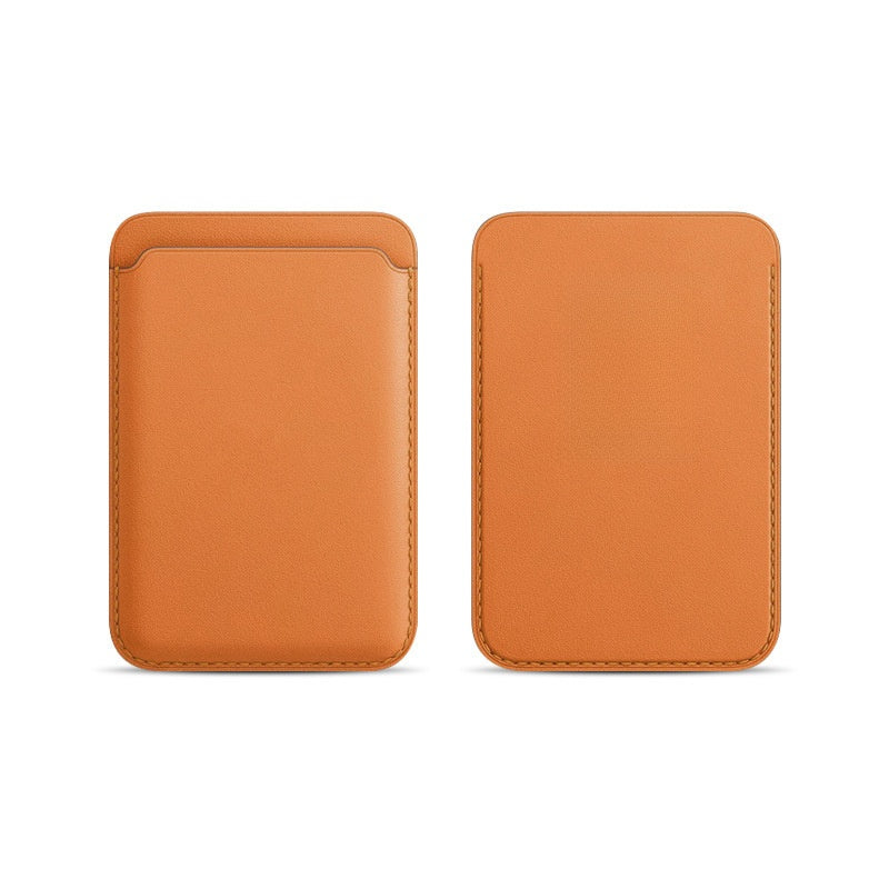 Magnetic PU Leather Phone Card Holder – 16 Colours — QIUOLA | qiuola.com
