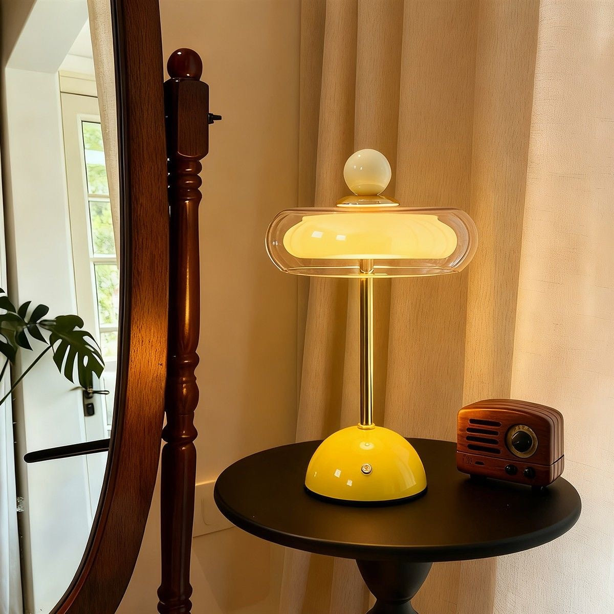 Mushroom Table Lamp – Three Light Modes & Dimming