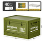 Foldable Side-Opening Camping Storage Box – Optional Wooden Top