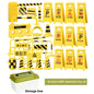 Mini Traffic Signs & Road Barriers Toy Set — QIUOLA | qiuola.com