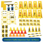 Mini Traffic Signs & Road Barriers Toy Set — QIUOLA | qiuola.com