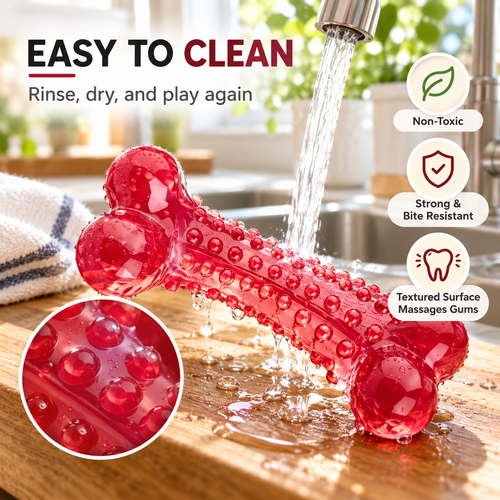 Chomp Proof Natural Rubber Dog Chew Toy — QIUOLA | qiuola.com