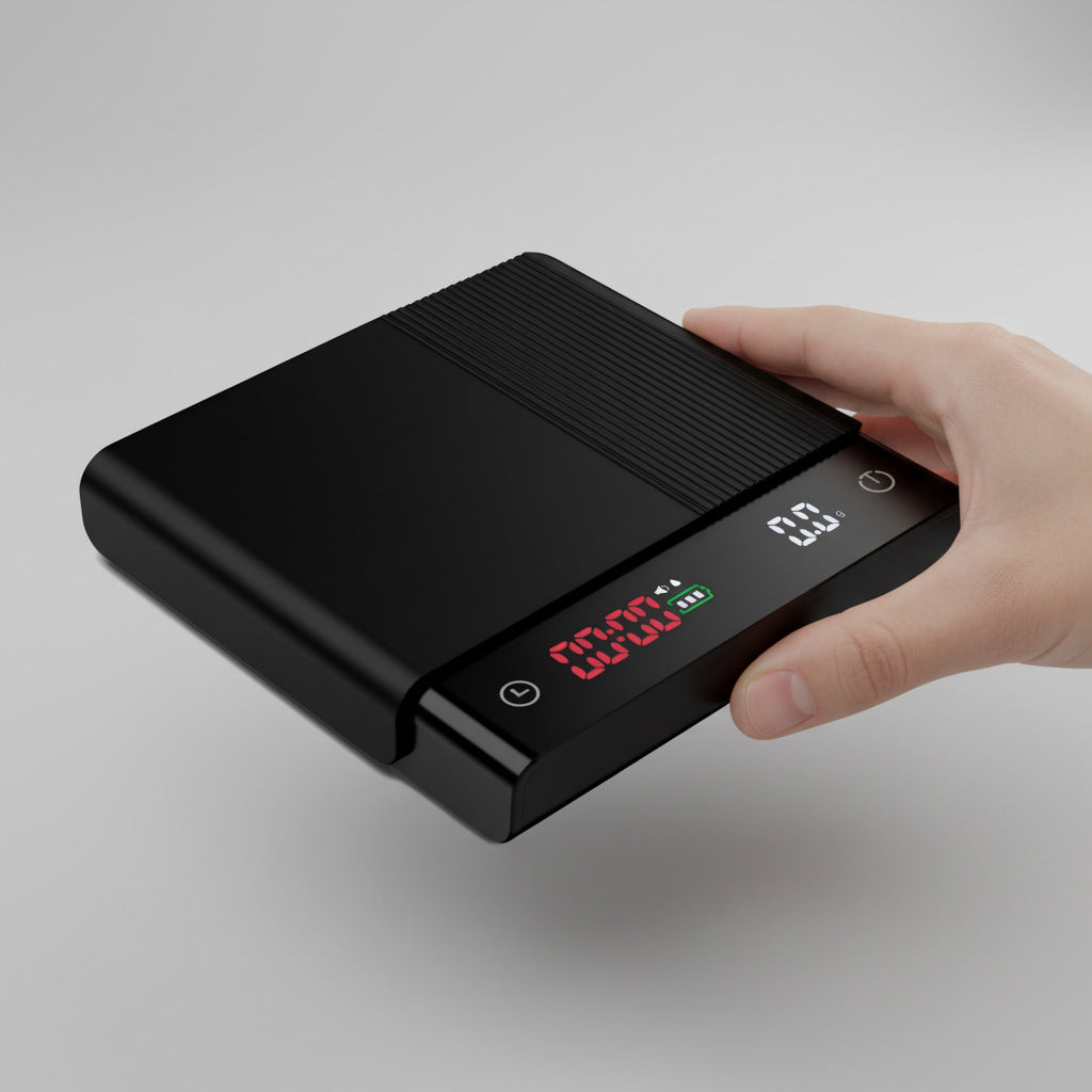 Compact Digital Coffee Scale with Timer – 2kg / 0.1g — QIUOLA | qiuola.com