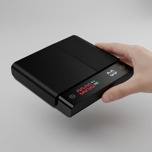 Compact Digital Coffee Scale with Timer – 2kg / 0.1g — QIUOLA | qiuola.com