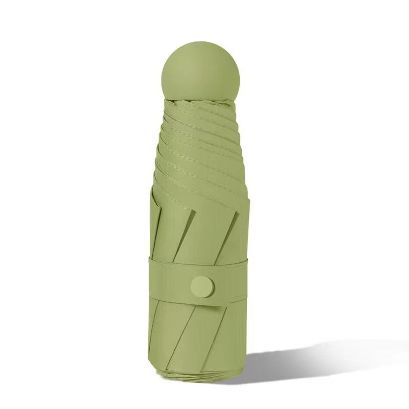 Compact Five-Fold Manual Umbrella — QIUOLA | qiuola.com