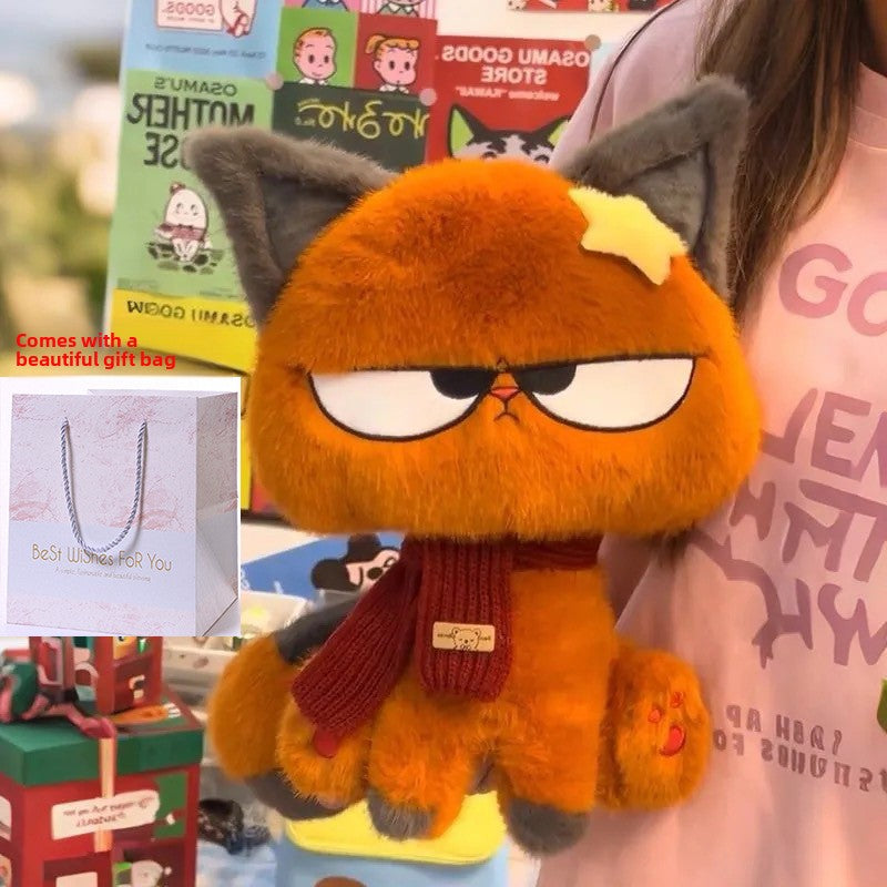 Cool Cat Plush Doll – 30 or 40 cm with Gift Options — QIUOLA | qiuola.com