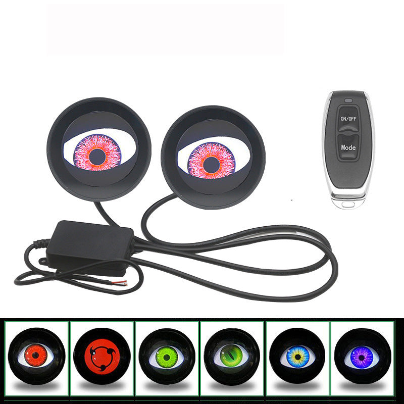 Dynamic Devil Eye LED Decorative Light for Cars & Motorcycles