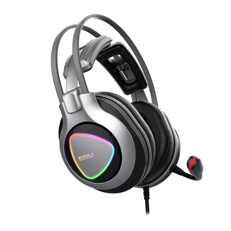 ZIDLI ZH10 Wired USB RGB Gaming Headset with Microphone