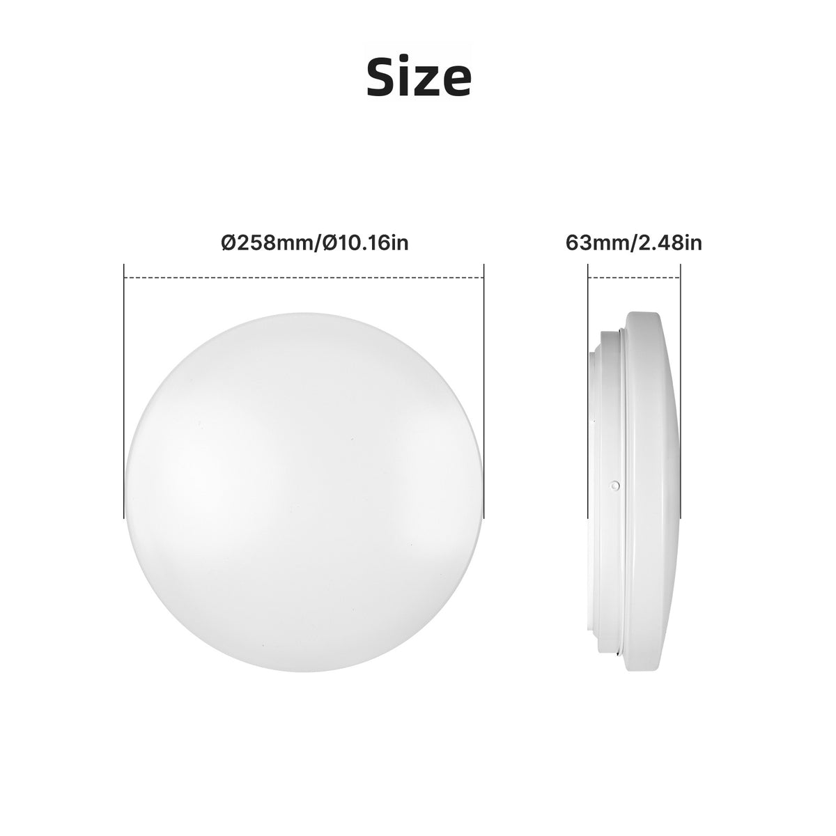 Tuya Zigbee RGB Smart Ceiling Light – 23W, 2500lm