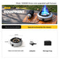 Portable Three-Core Butane Camping Stove with Storage Bag