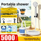 Rechargeable Portable Camping Shower with 1.7 m Hose